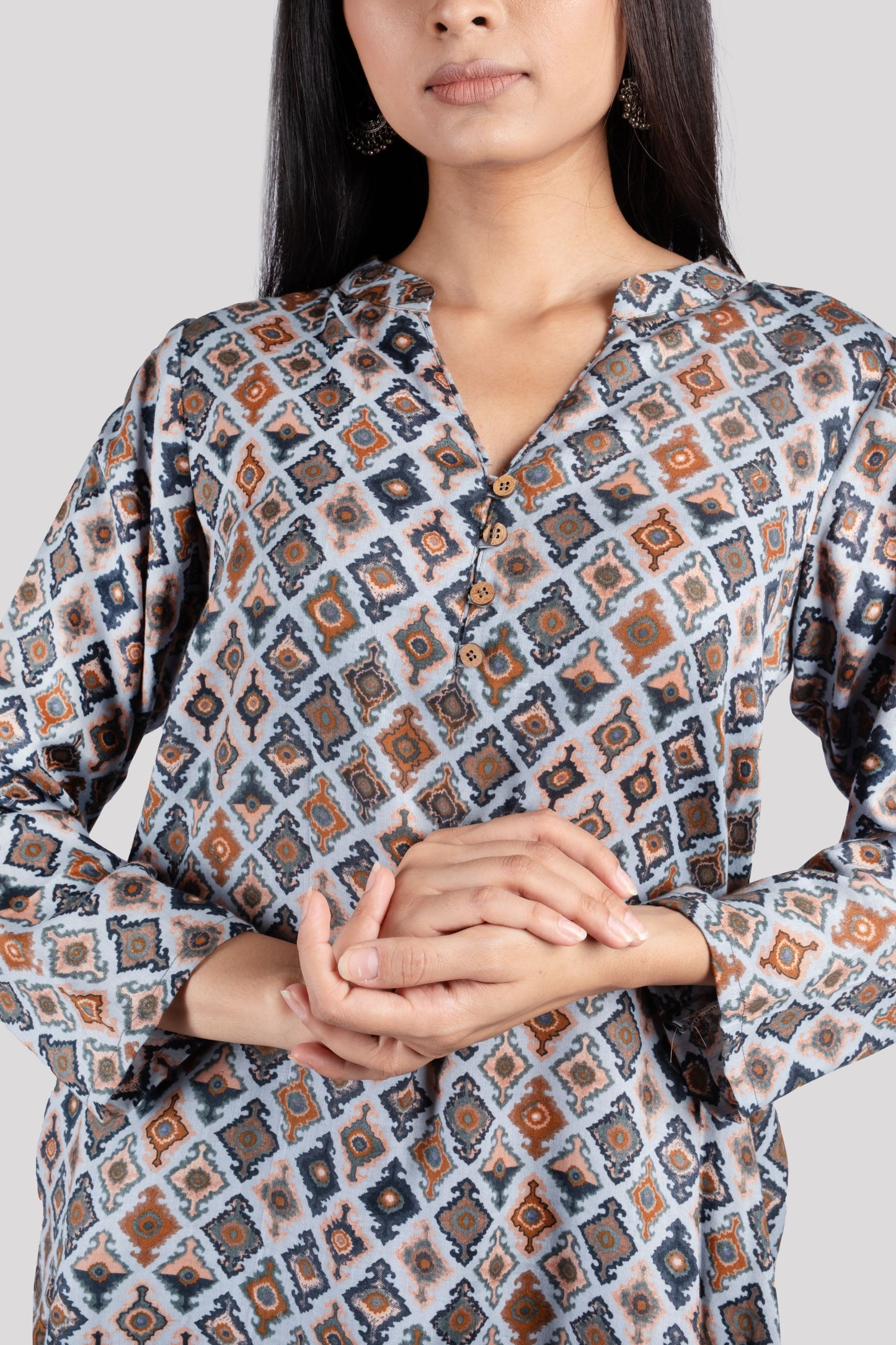 WOMEN SOFT COTTON PRINT KURTI