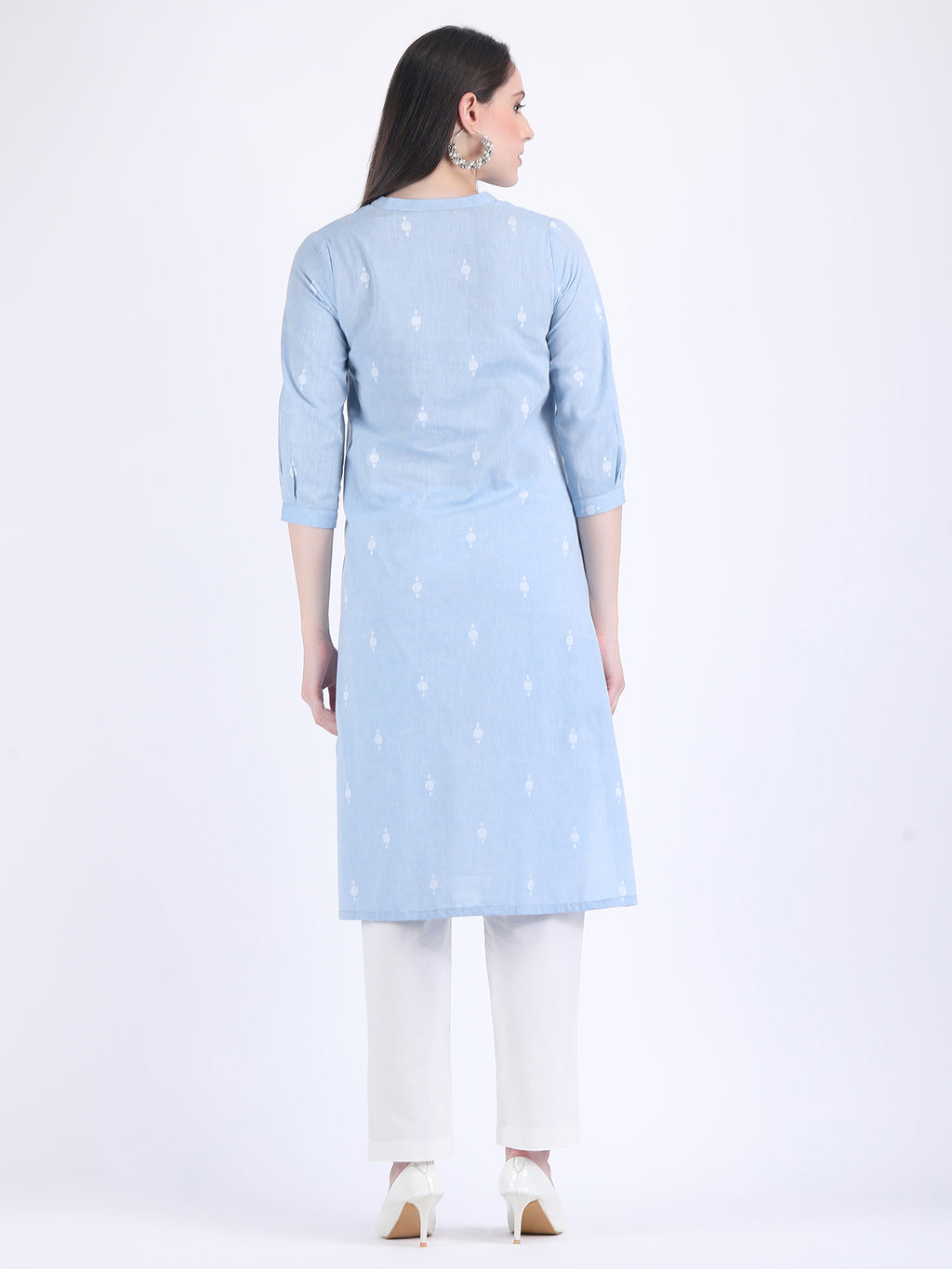 JAMDANI COTTON COMFORT WEAR KURTA SET