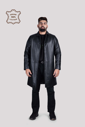 MENS BOMBER LEATHER JACKET