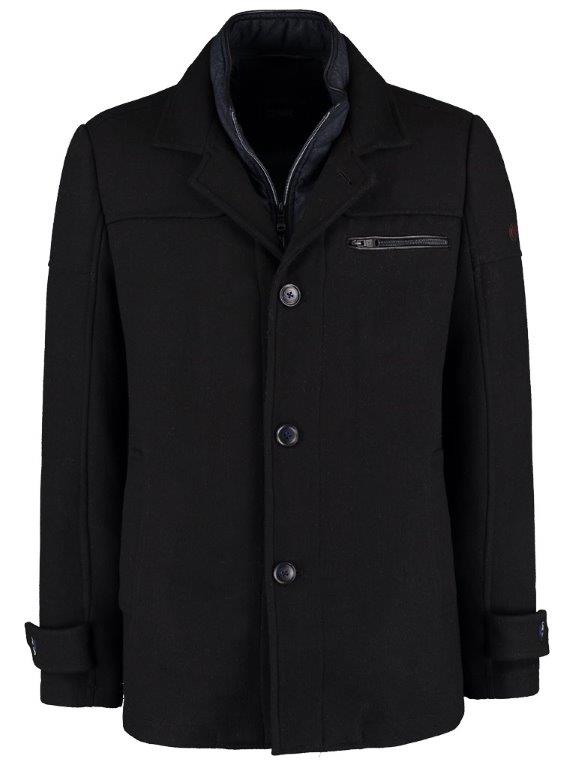 21519 DNR Men's Black Grey Jacket