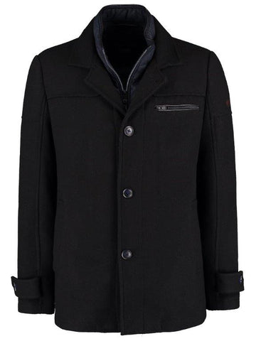 21519 DNR Men's Black Grey Jacket