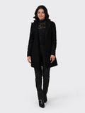 LADIES WOOLLEN JACKET-BLACK