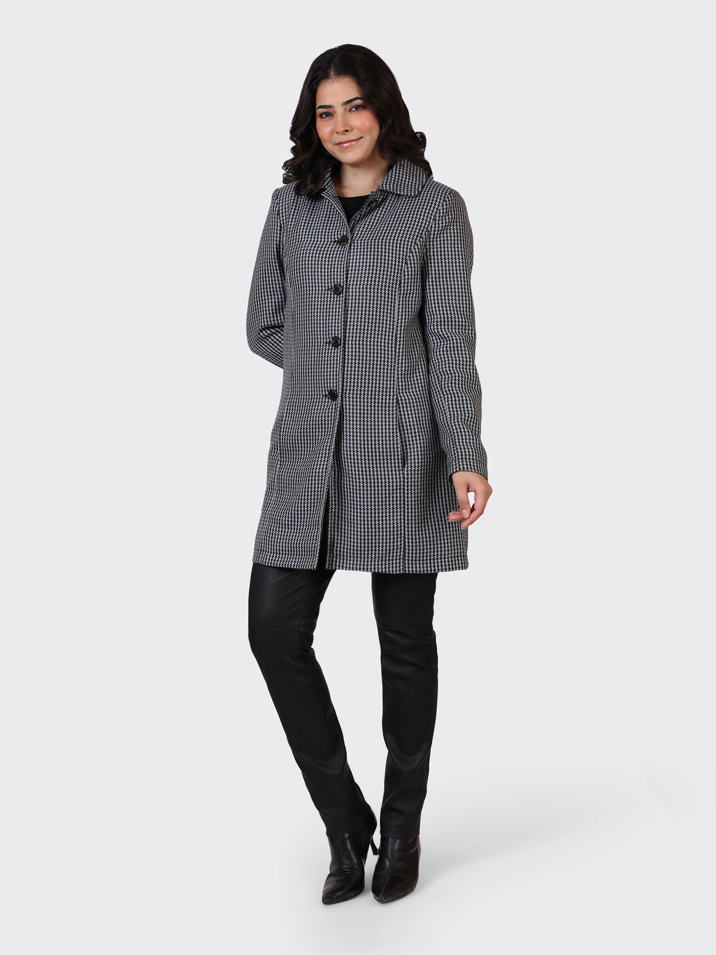 LADIES WOOLLEN JACKET-CROSS