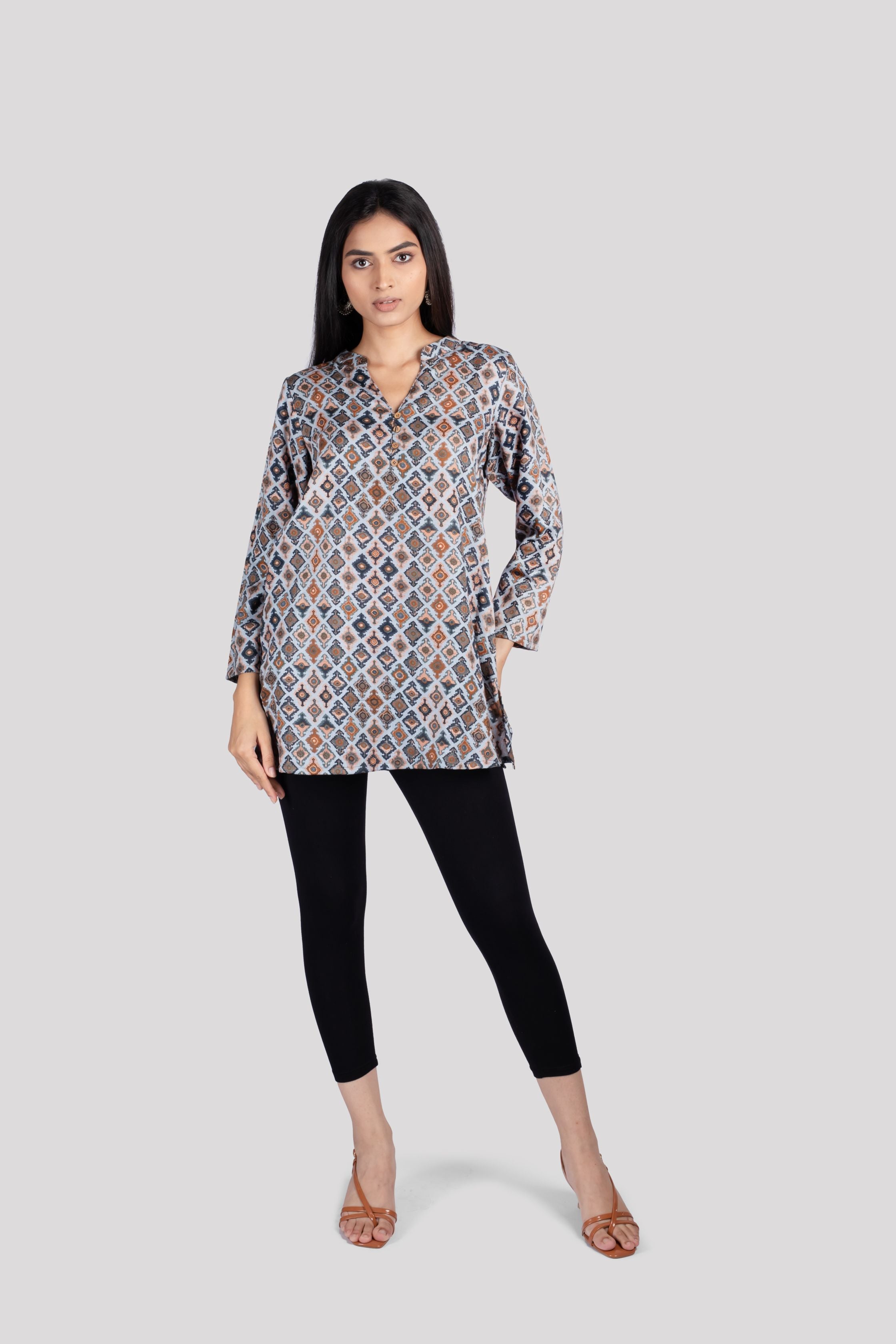 WOMEN SOFT COTTON PRINT KURTI