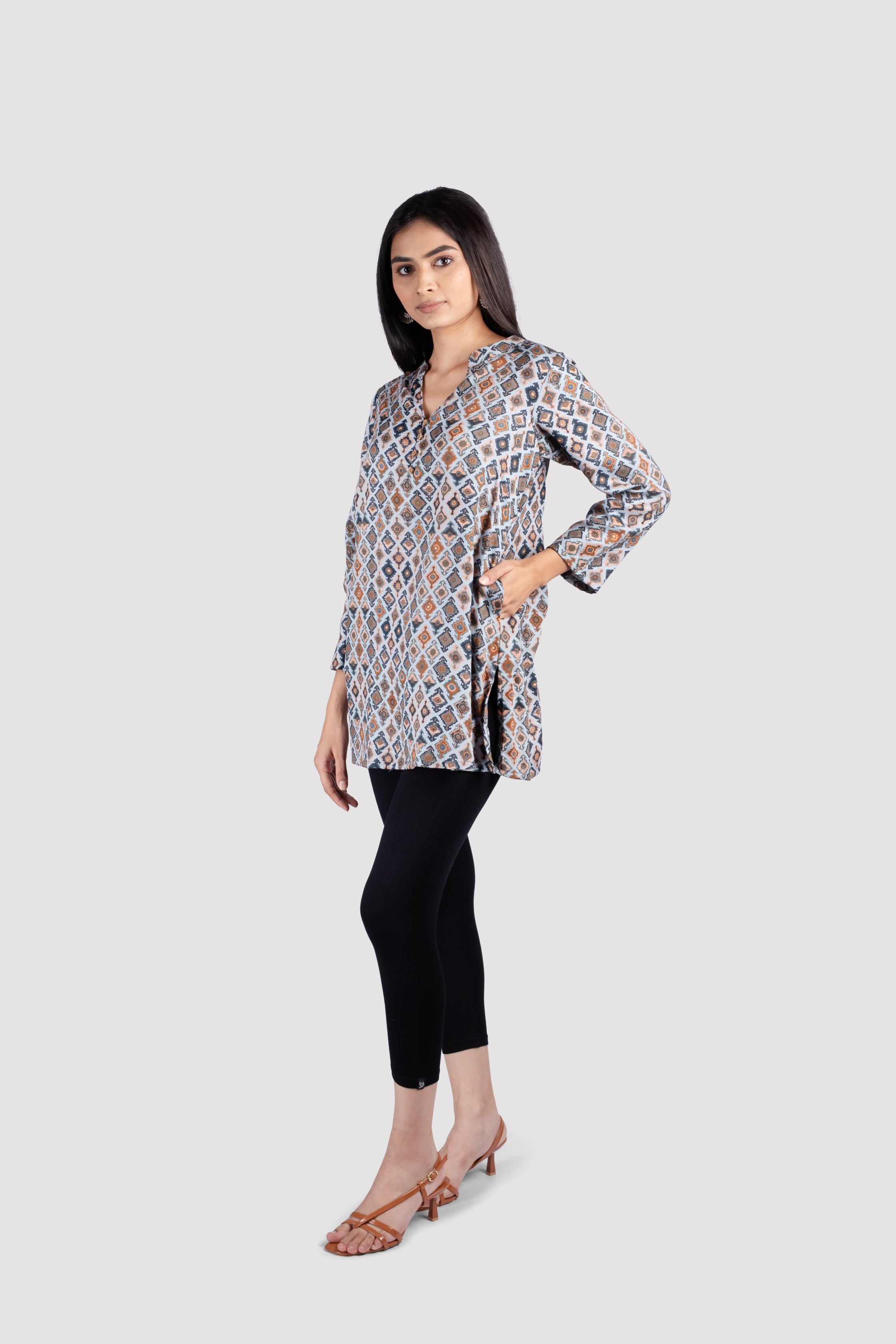 WOMEN SOFT COTTON PRINT KURTI