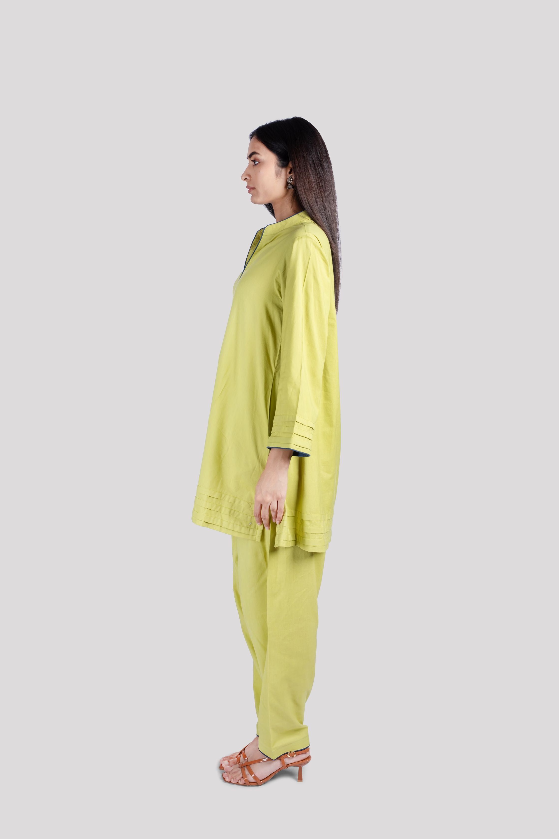 WOMEN COTTON CO ORD SET WITH COMFORT SALWAR
