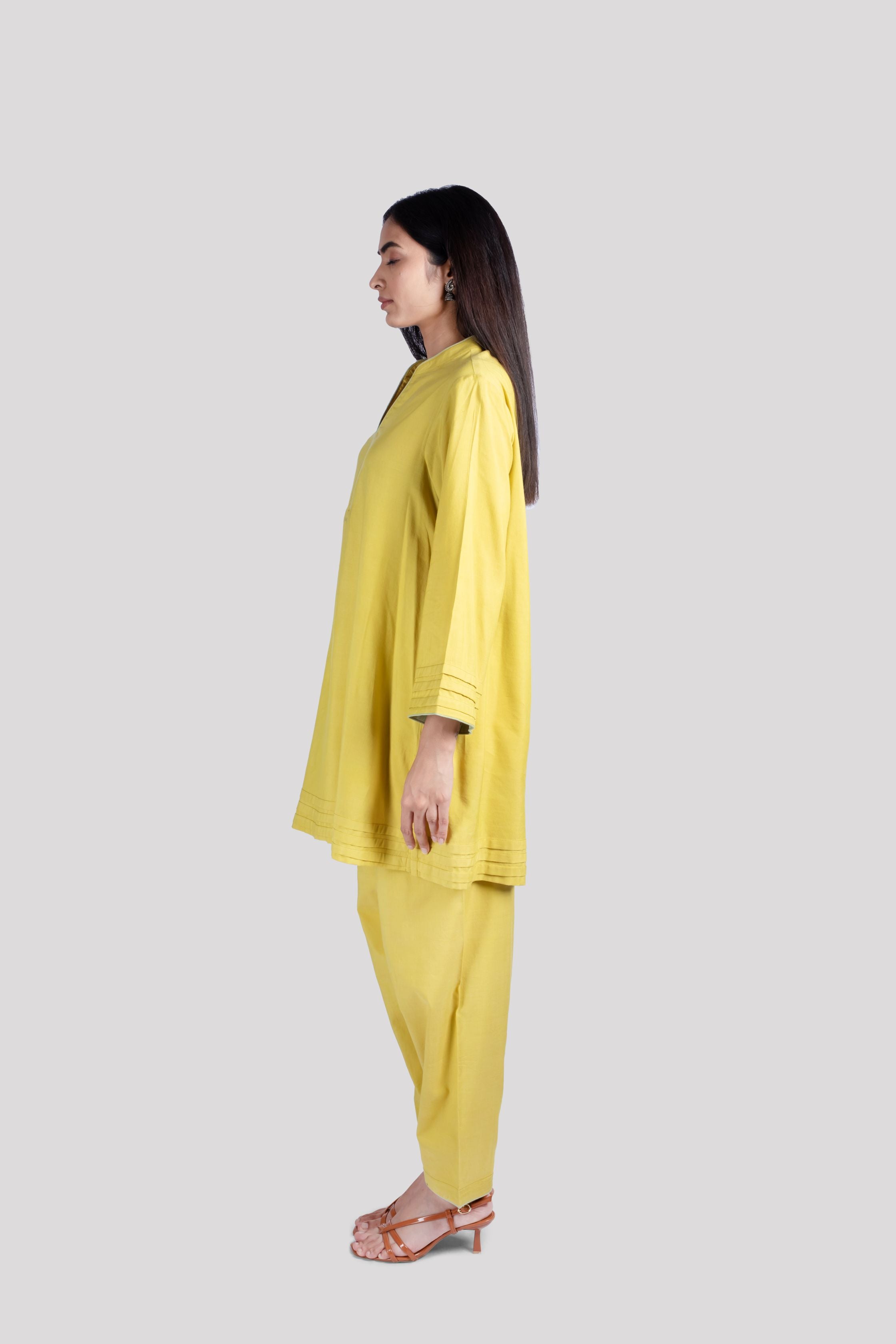 WOMEN COTTON CO ORD SET WITH COMFORT SALWAR