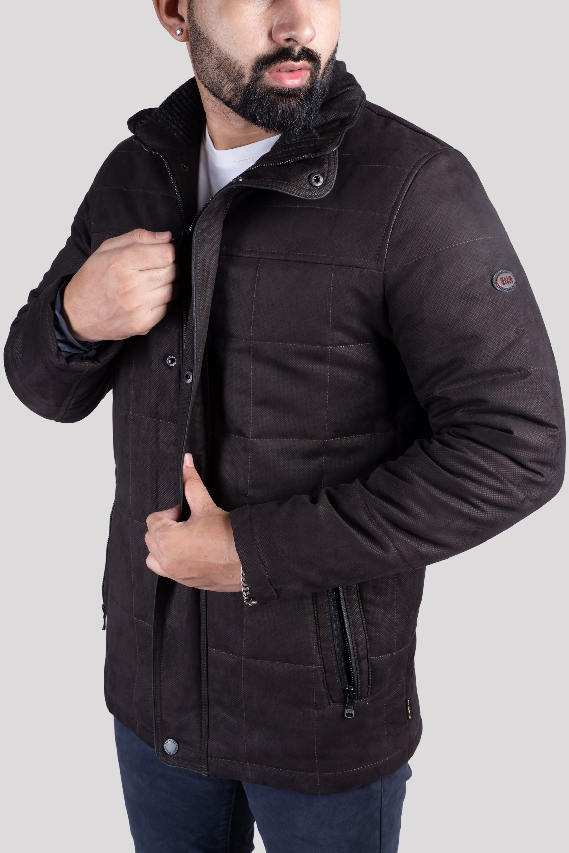 21628 Men's Brown Jacket