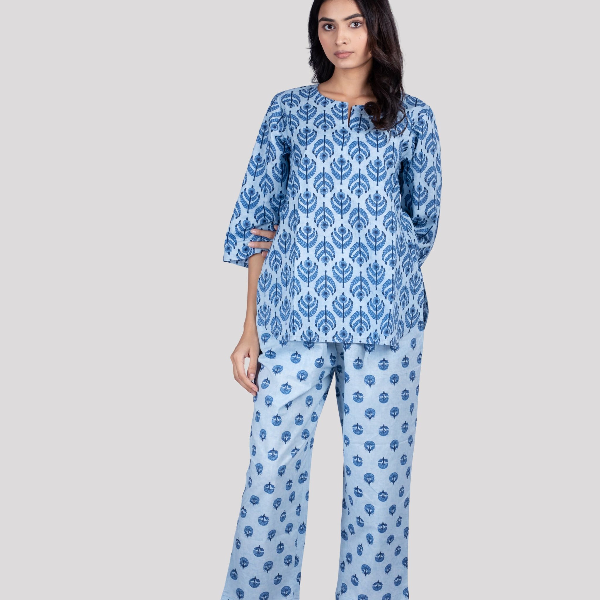 WOMEN SOFT COTTON NIGHT SUIT SET