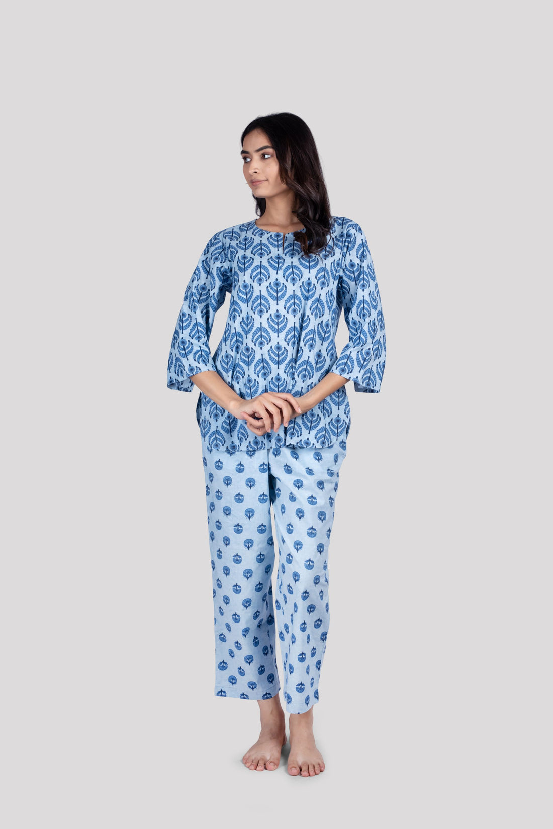 WOMEN SOFT COTTON NIGHT SUIT SET