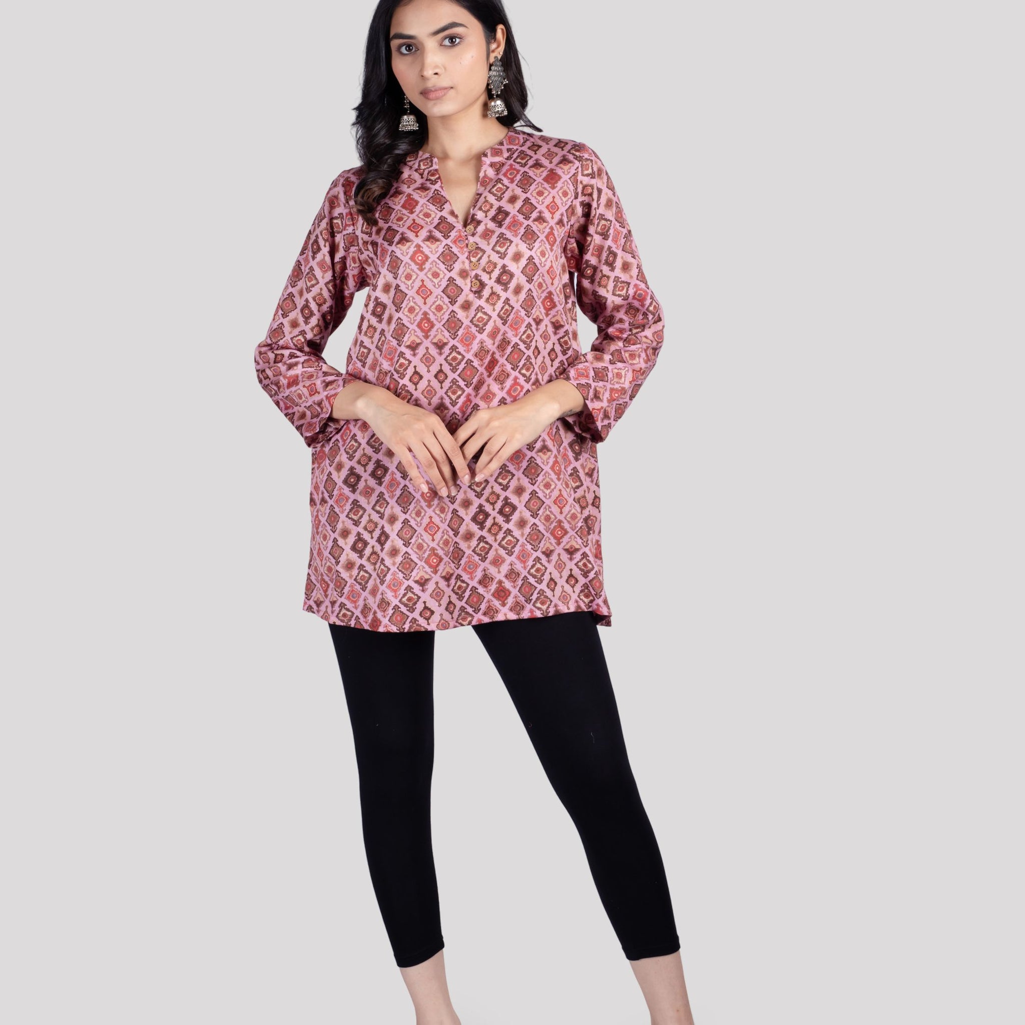 WOMEN SOFT COTTON PRINT KURTI