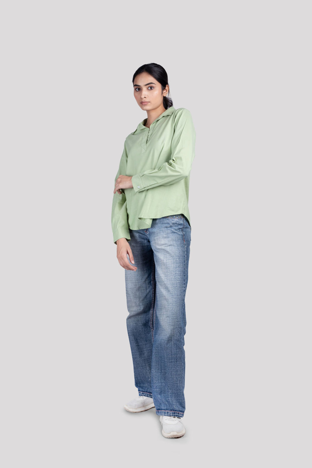 WOMEN COTTON KURTA SHIRT