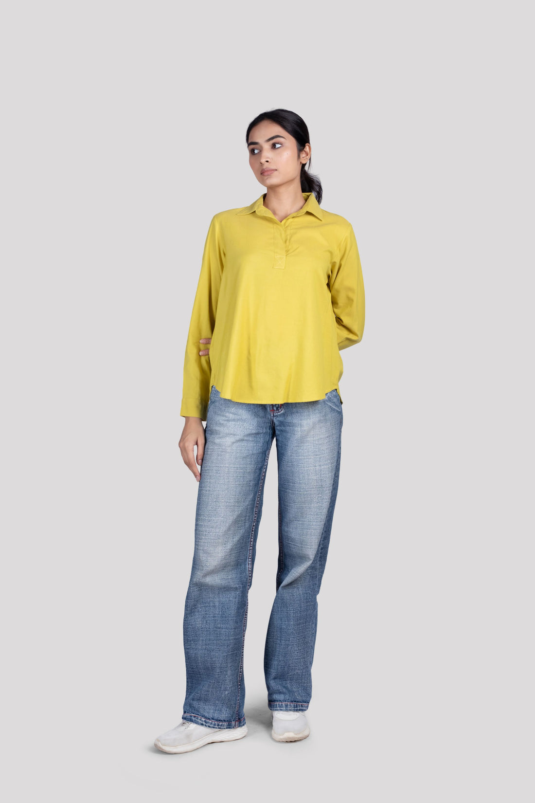 WOMEN COTTON KURTA SHIRT