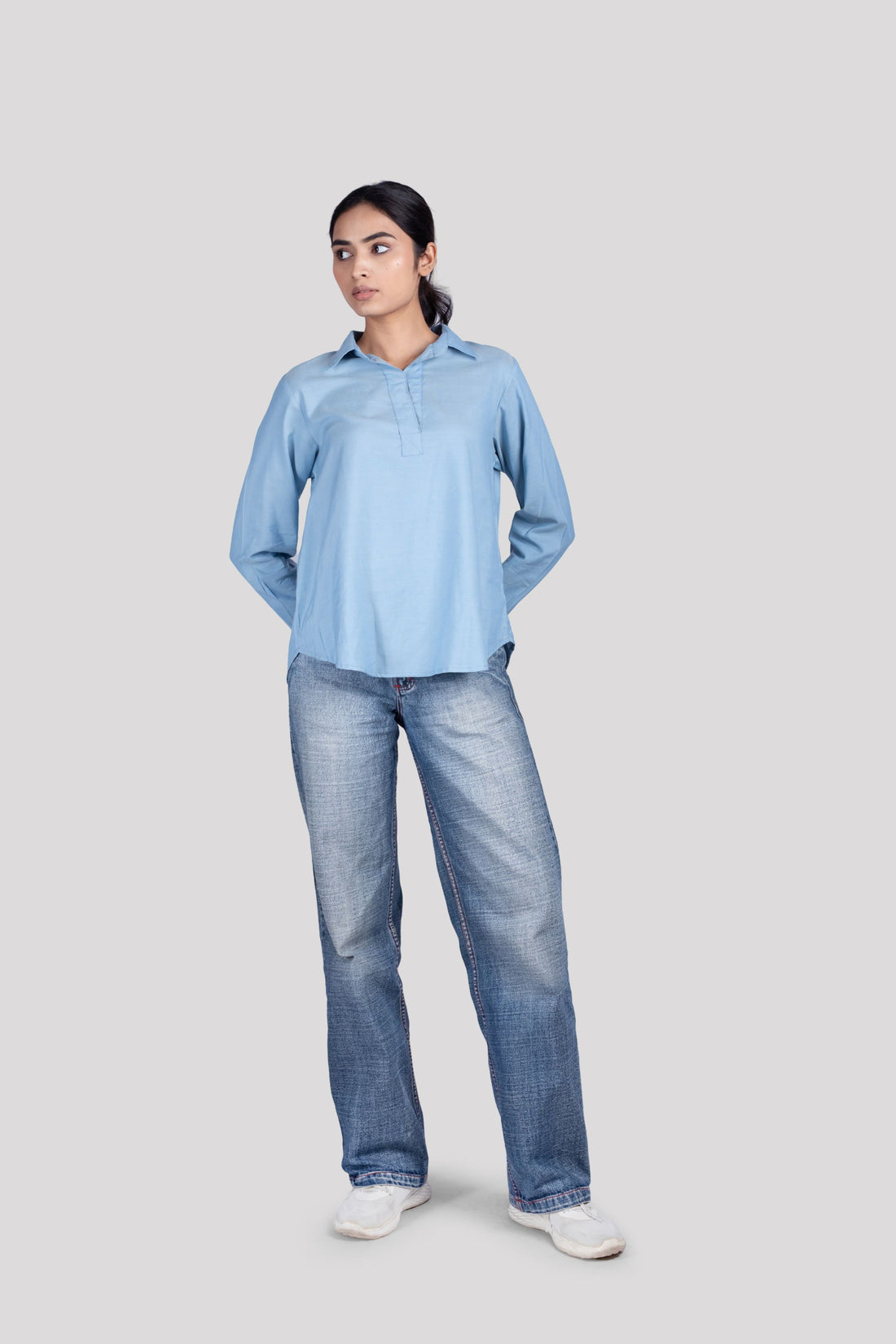 WOMEN COTTON KURTA SHIRT