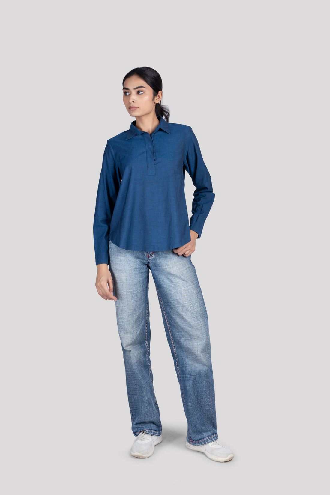 WOMEN COTTON KURTA SHIRT