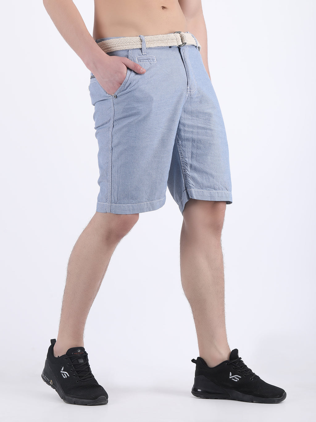 76874 DNR Men's Light Blue Bermuda