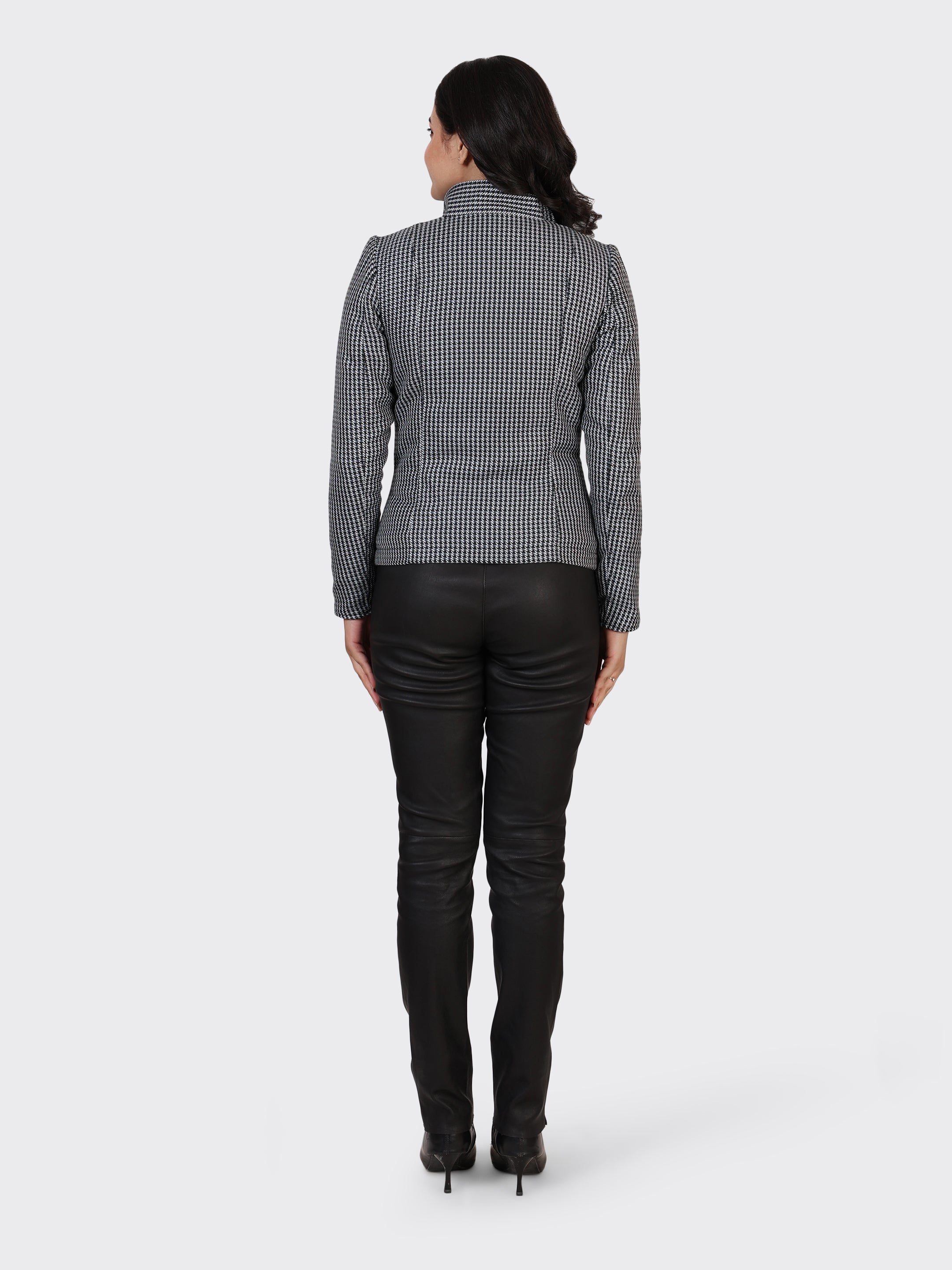 LADIES WOOLLEN JACKET-CROSS