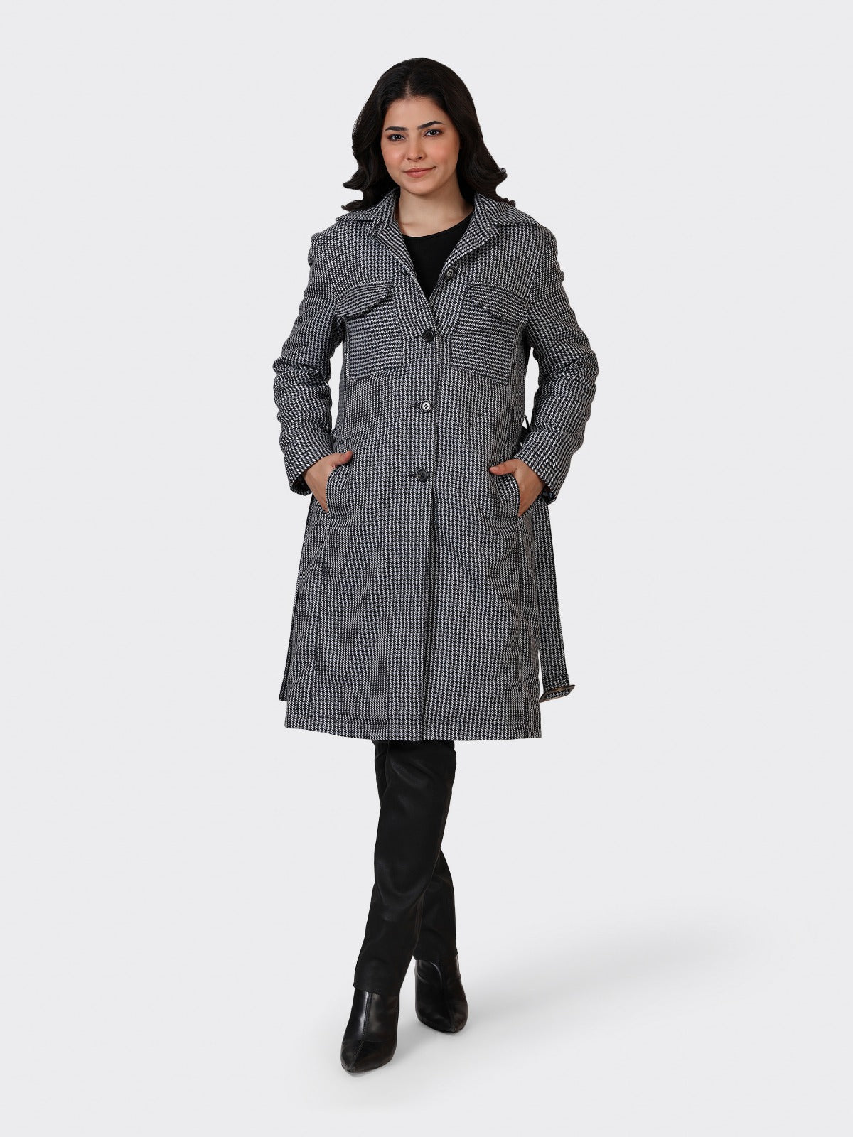 LADIES WOOLLEN JACKET-WOOL CROSS